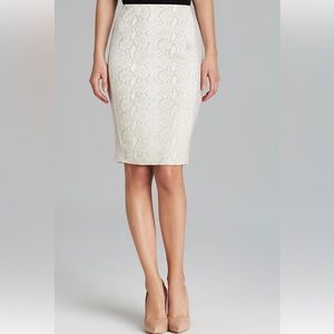 Bailey 44 Sarah pencil skirt beige size small NWT